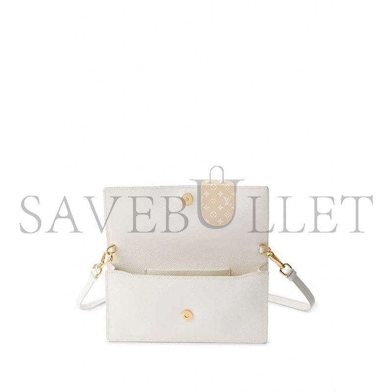 PRADA TRIANGLE LOGO LEATHER MINI BAG 1NF059 (18*9.5*3cm)